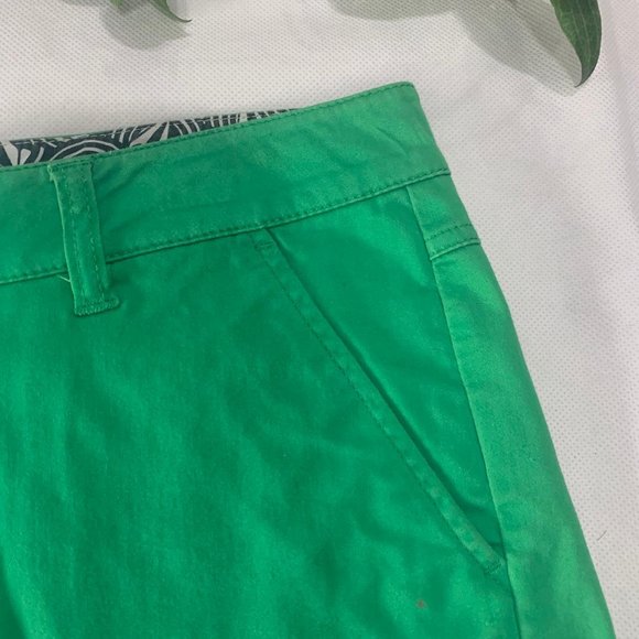 🌀 Volcom Plaid Green Shorts - Picture 8 of 10